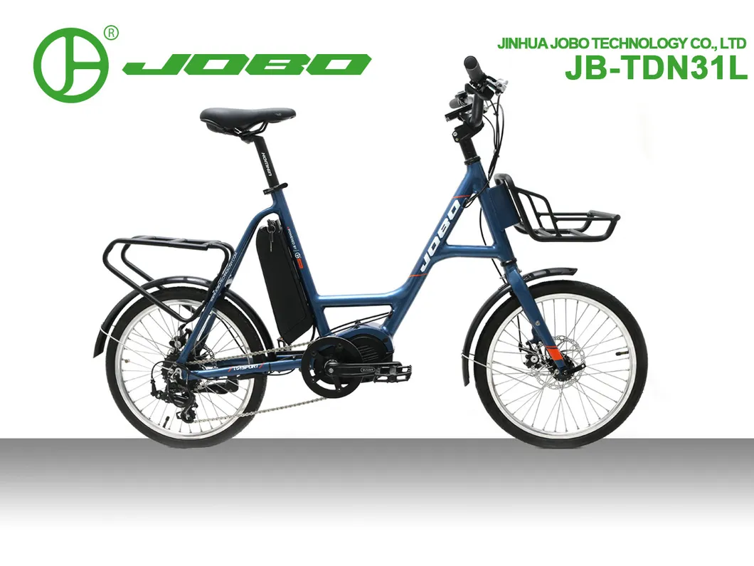 Electric Cargo Bike with MID Motor and Torque Sensor