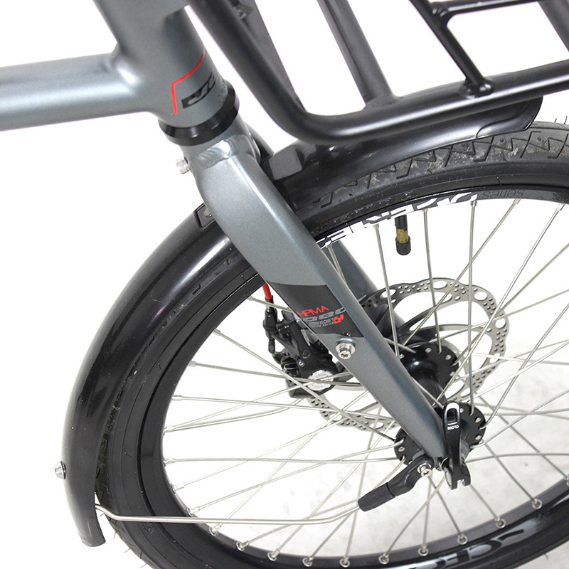 Electric Cargo Bike with MID Motor and Torque Sensor