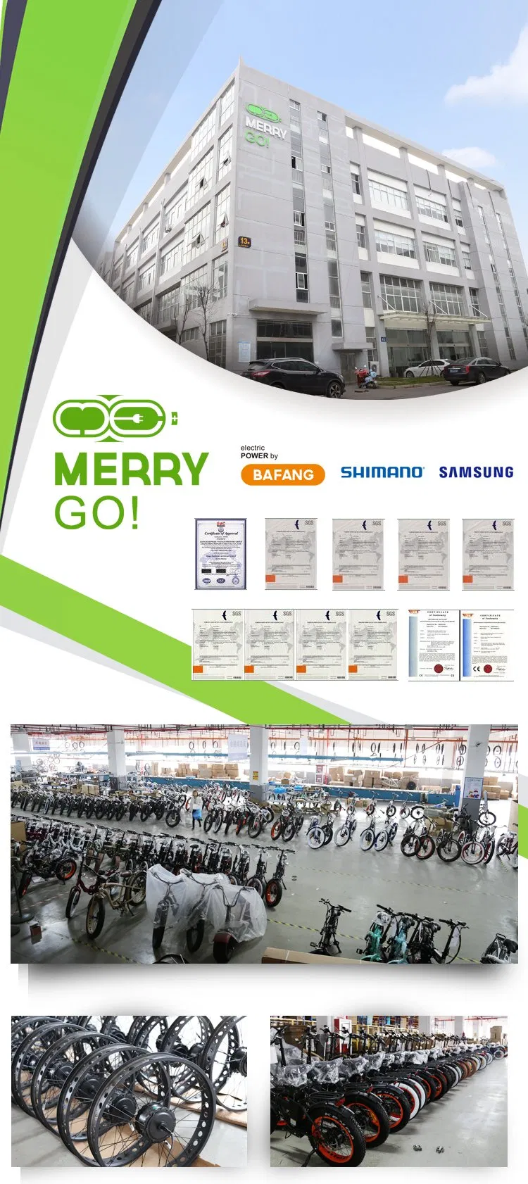 Electric Folding Bike with Fat Tyre for Woman