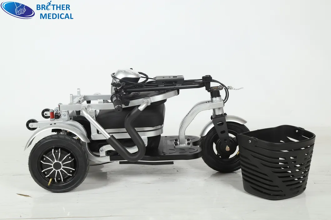 Electric Wheelchair Foldable Wheelchair Adjustable Wheel Chair for Disable