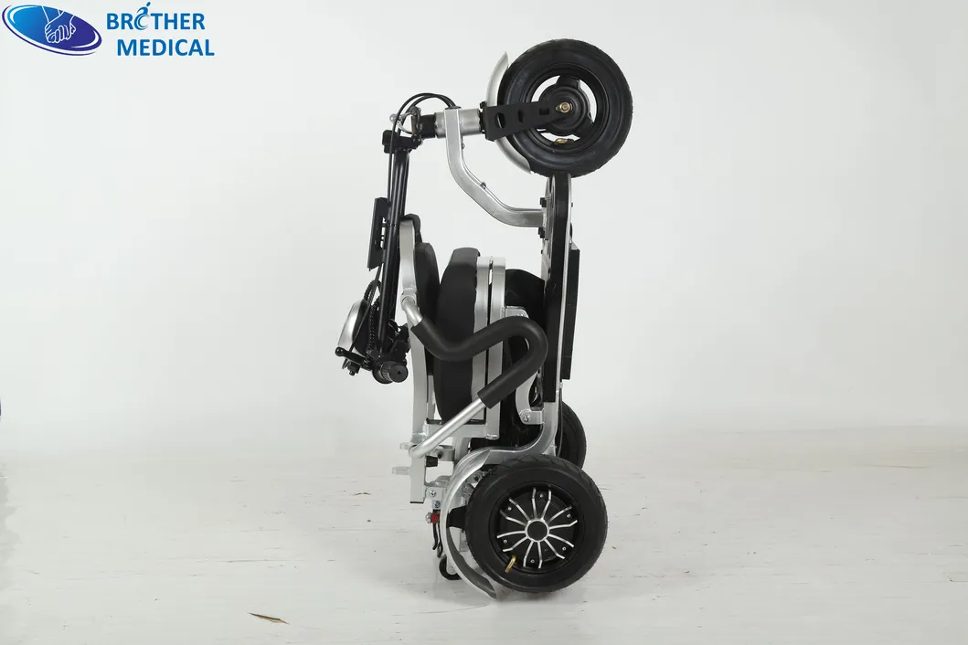 Electric Wheelchair Foldable Wheelchair Adjustable Wheel Chair for Disable