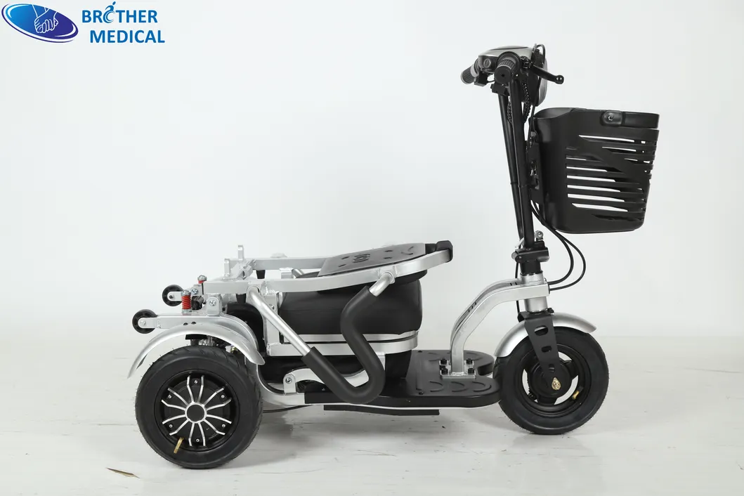 Electric Wheelchair Foldable Wheelchair Adjustable Wheel Chair for Disable