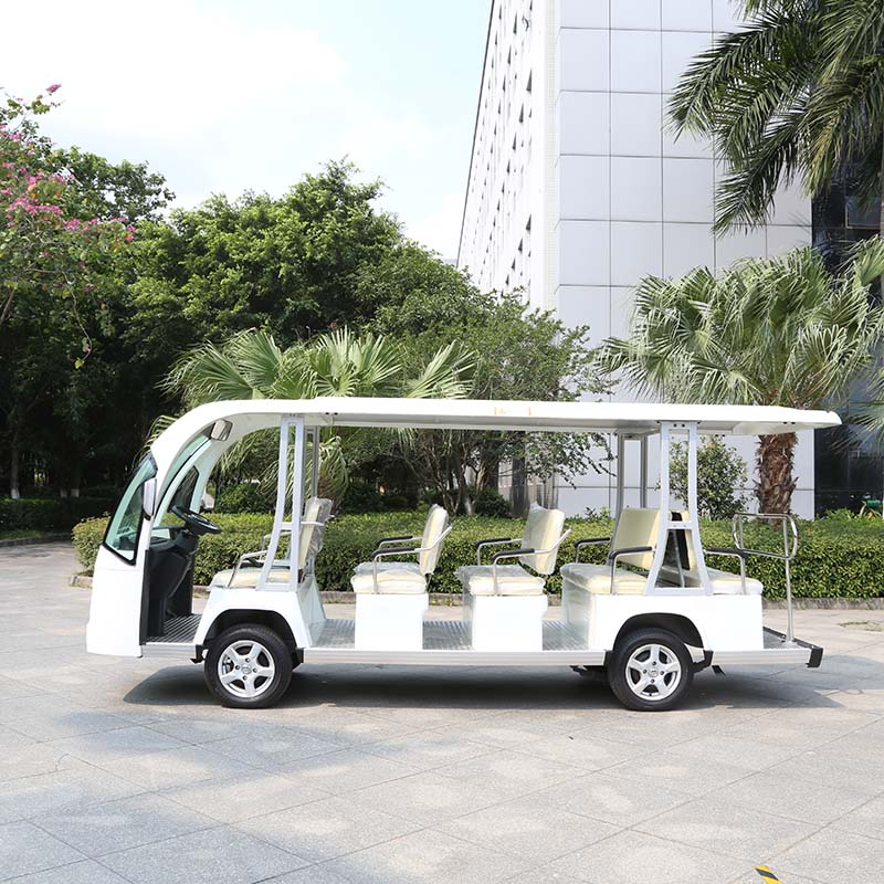 Environment Friendly Electric 14 Seats Passenger Car Sightseeing Car with CE Approved (DN-14F-9)