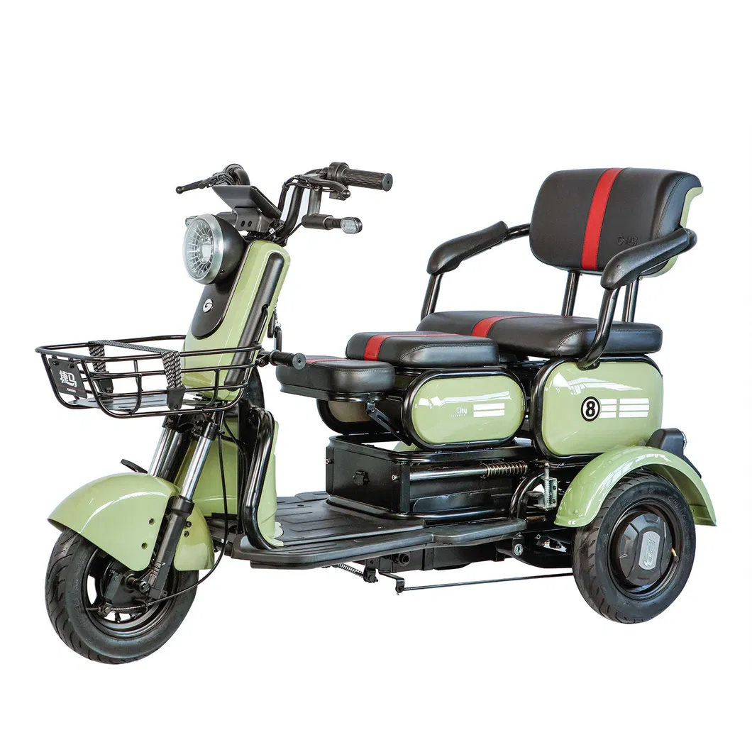 F2-S New Style China Made Electric Tricycle with Three Wheels