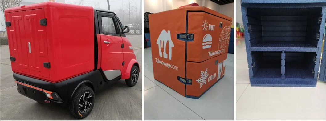 Food Deliver EEC L6e Approved Electric Mini Truck