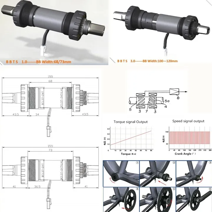 Greenpedel 250W Brushless Hub Motor Conversion Ebike Kit with Tube Lithium Battery and Torque Sensor