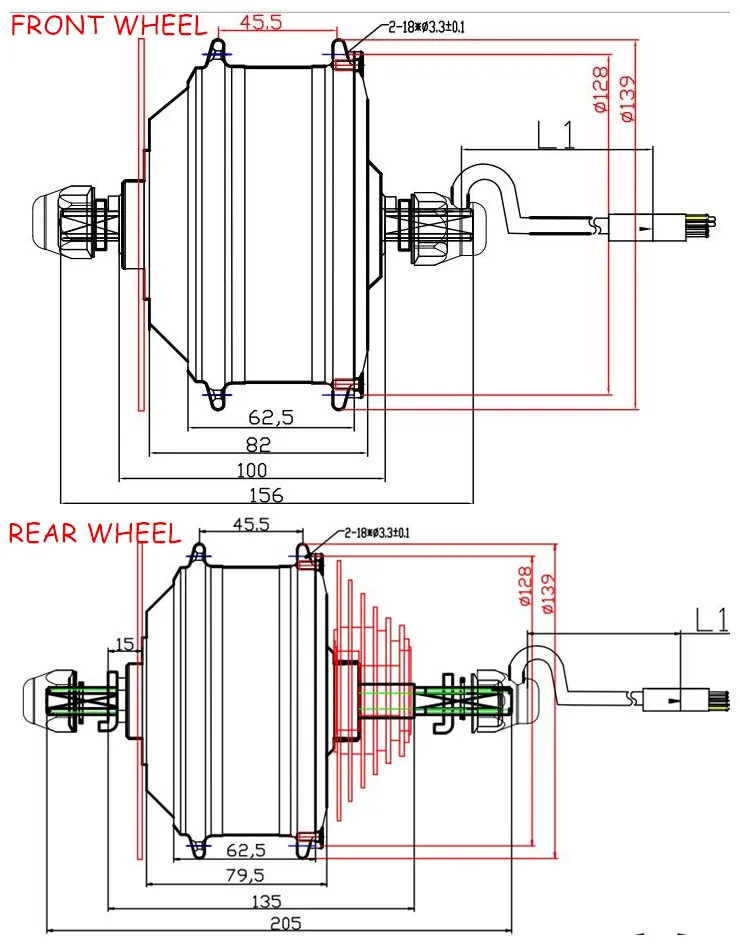 Greenpedel 36V 250W 350W 25kph E Bike Kit with Battery