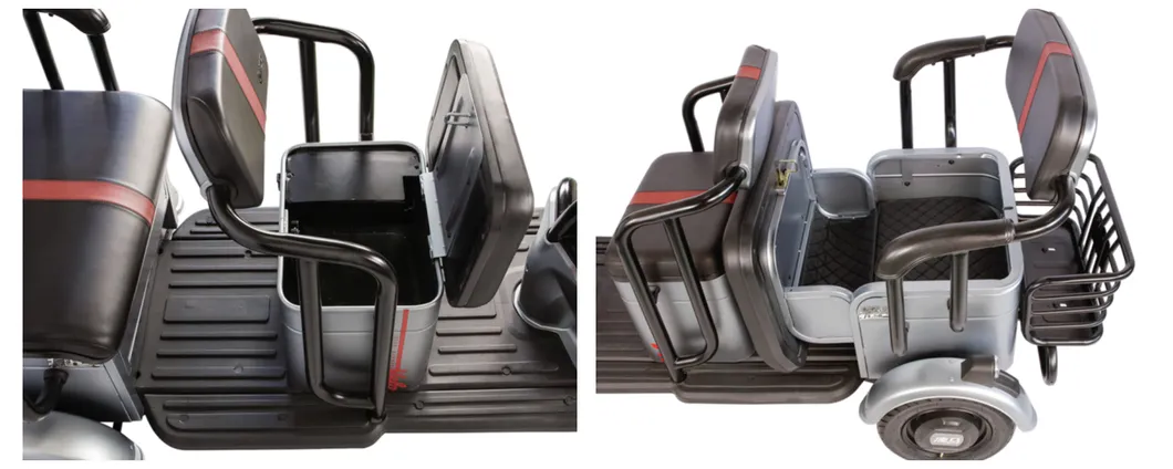 H6 China Electric Scooter 48V650W Disabled Electric Moped, Electric Tricycle