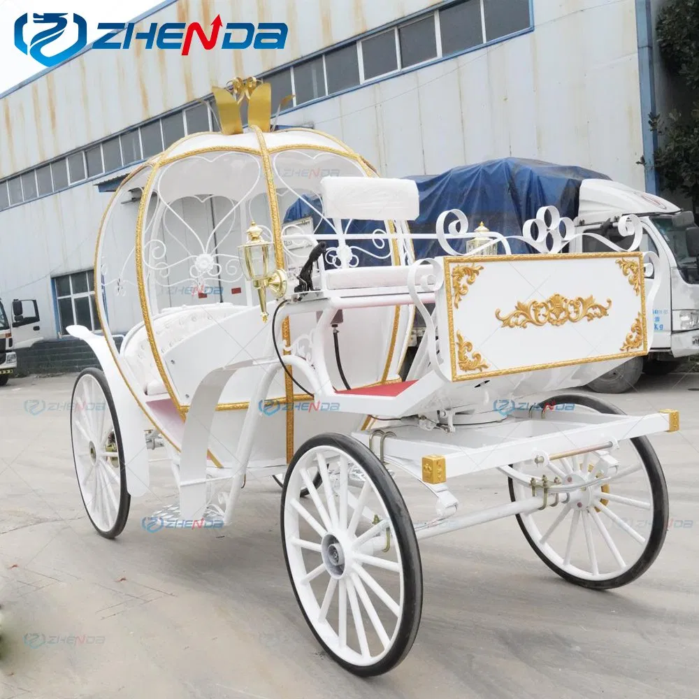 High Quality Christmas Pumpkin Carriage/Electric Royal Carriage/Horse Cart