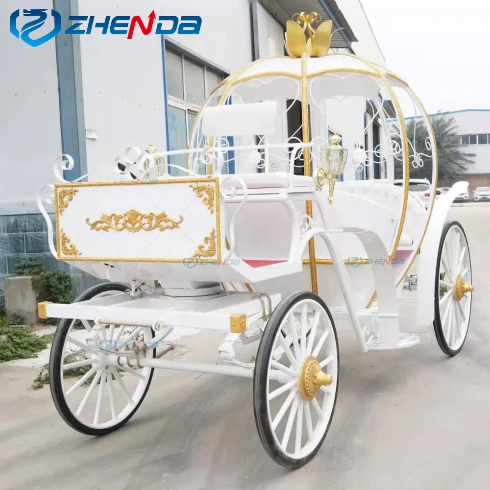 High Quality Christmas Pumpkin Carriage/Electric Royal Carriage/Horse Cart