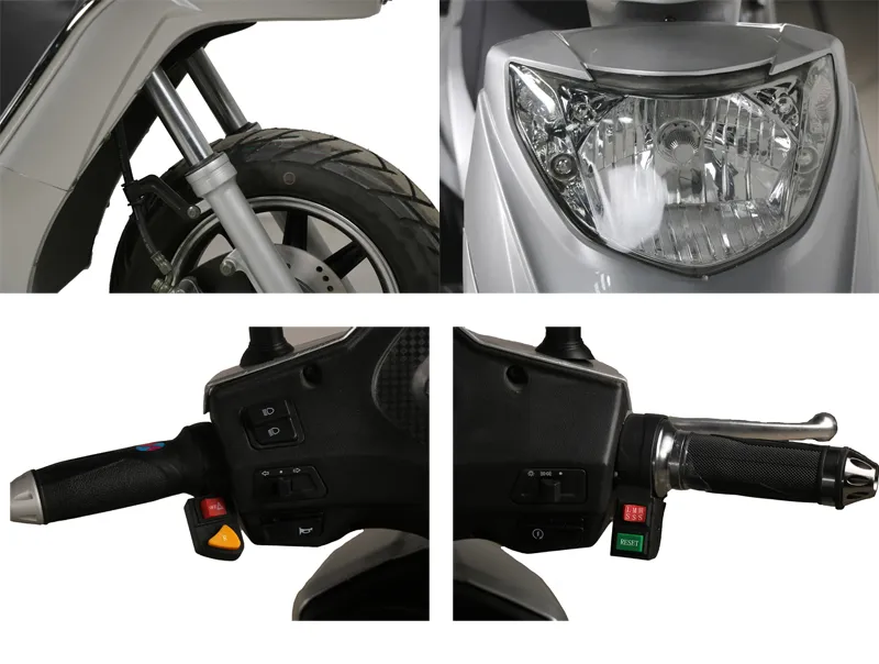 High Quality Electric Motorcycle Two Wheels Autocycle Green Energy Electric Bicycle Scooter Traffic Tools E Bike