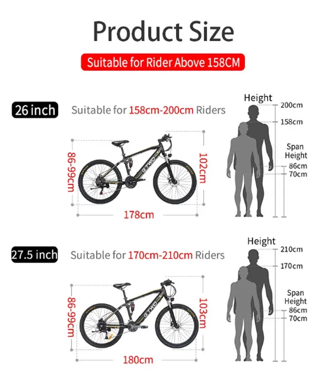 High Technology Electric Mountain Bike with Active Cruise Ride Mode and GPS Tracking Systems