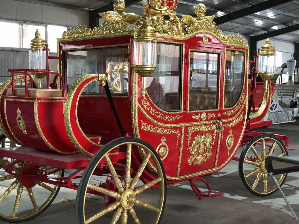 Historical Tours Luxury Design Horse Carriage Made in China