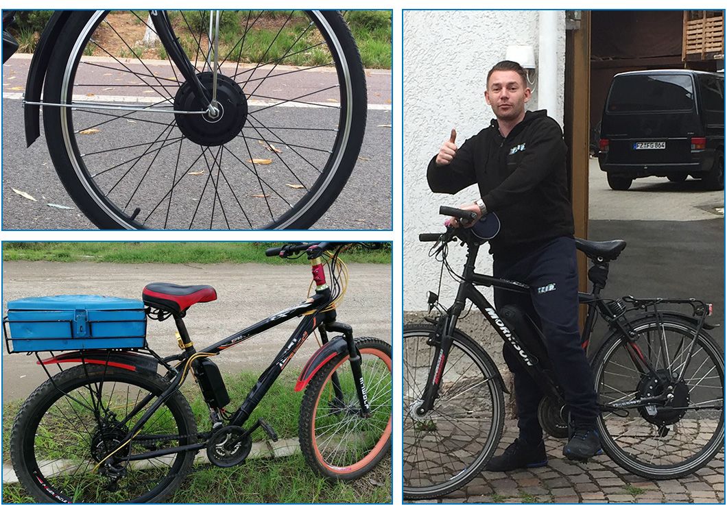 Hot Sale! High Quality En15194 CE Approved 26inch 48V 500W E Bike Kit for Fat Bike / Snow Bike