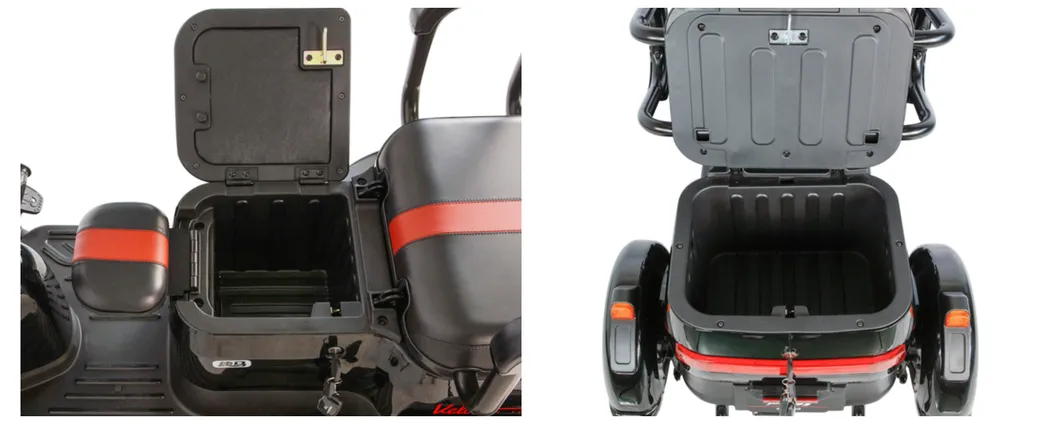 K3 Fast Electric Tricycle 48/60V500W Electric Tricycle with Passenger Pedal