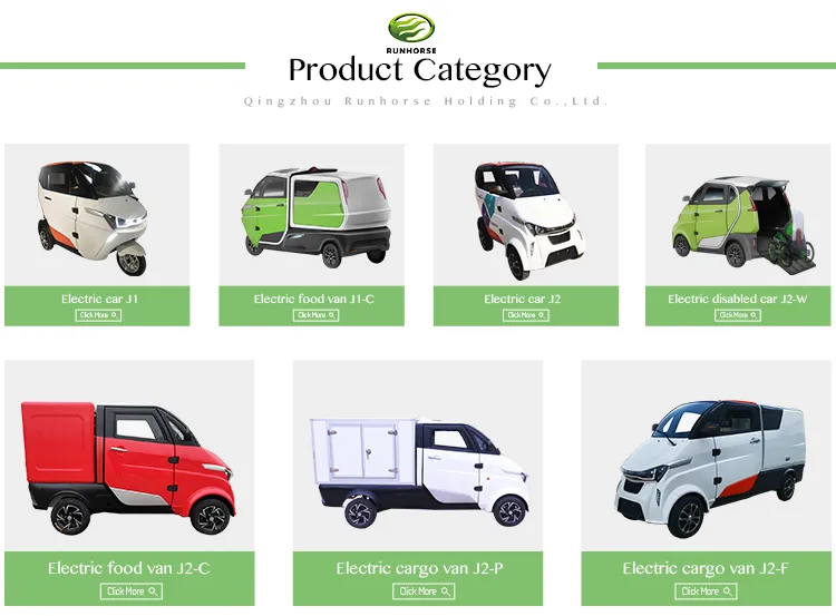 L6e EU Electric Mini Van Fast Food Delivery Truck