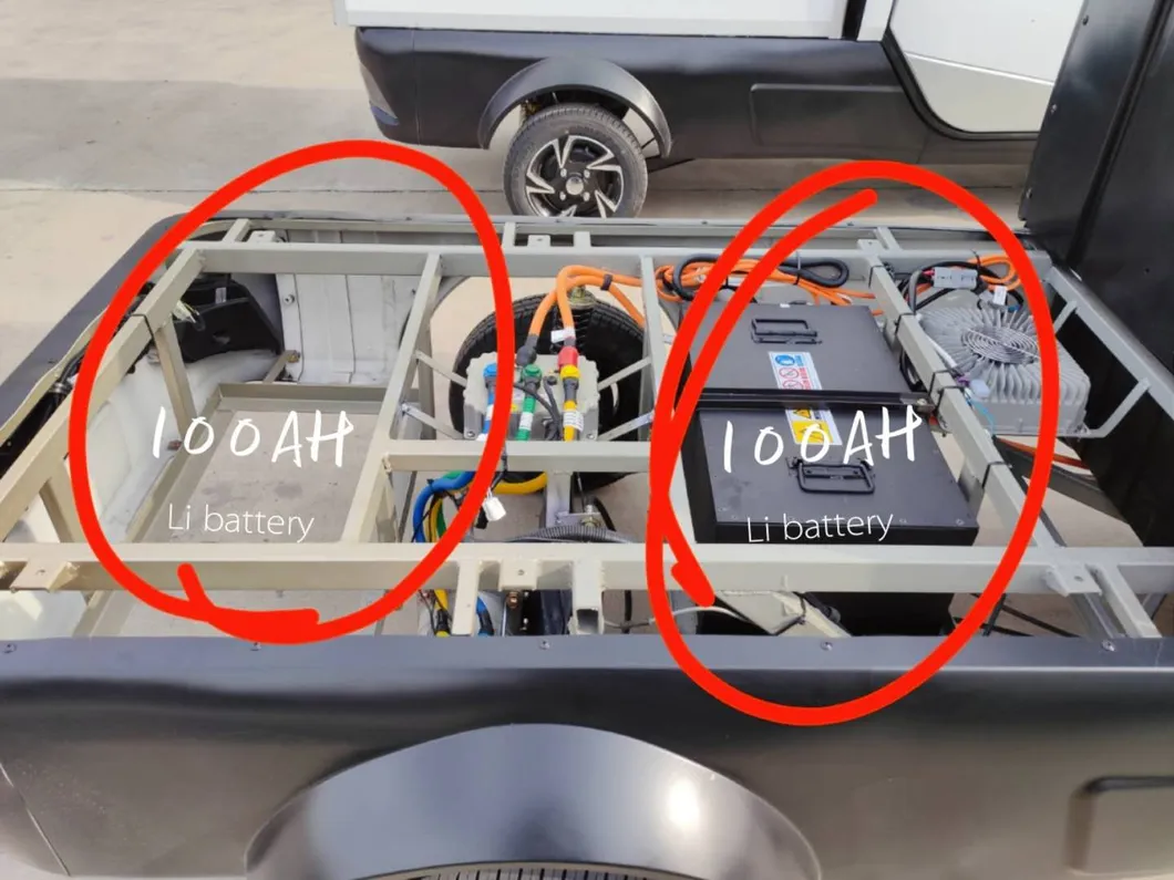 L6e EU Electric Mini Van Fast Food Delivery Truck