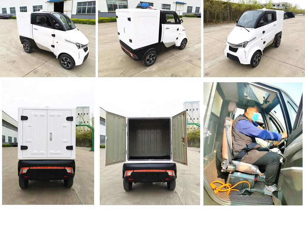 L6e EU Electric Mini Van Fast Food Delivery Truck