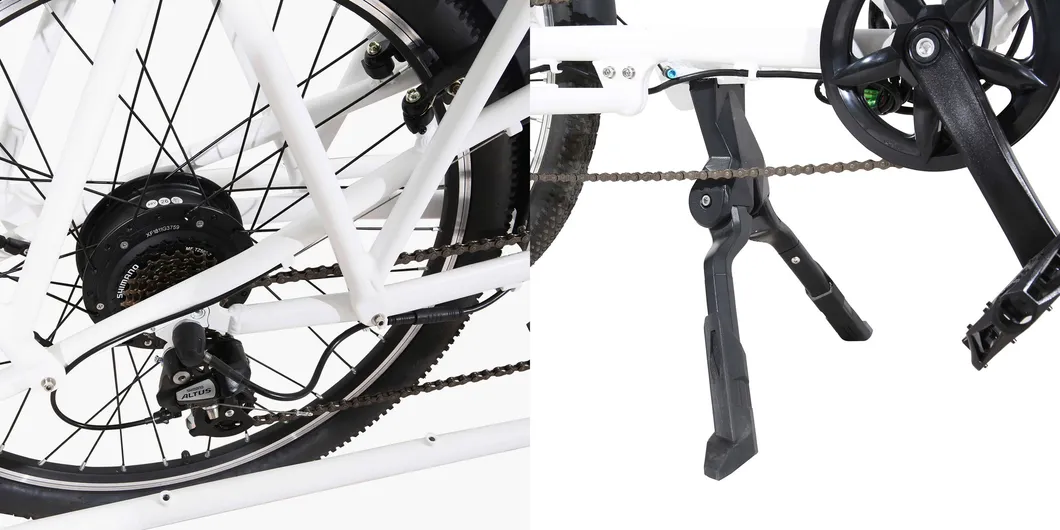 Longtail Cargo Electric Bike with 48V350W Rear Motor Guangzhou Factory