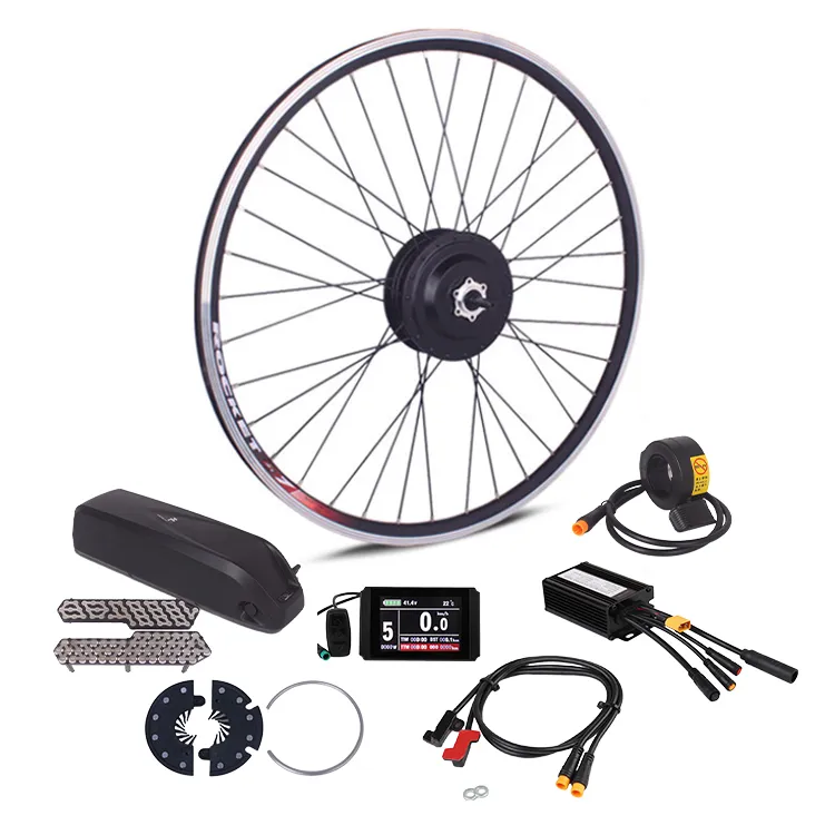 Mic-Zg 20 Inch 700c Rear Wheel Fat Tire 48V 1000W Electric Bike Kit with Battery