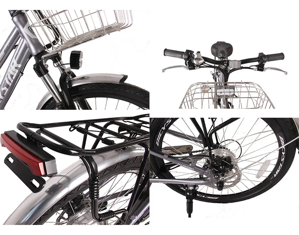 Mountain Bicycle Electric Fatbike Cruiser Floding Bike Fold Ebike Bicycle Bike 1000W16" Bike 20 Inch