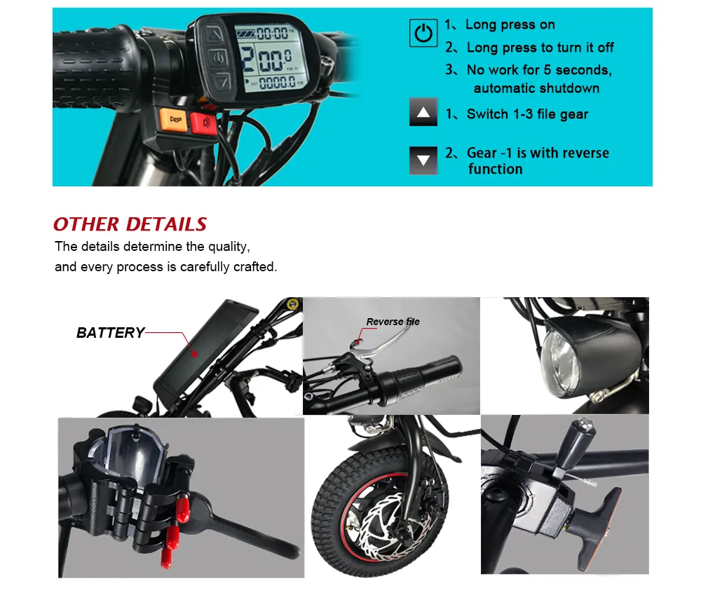 New Cnebikes 36V 250W 350W Front One Wheel Attachable Handbike Electric Wheelchair Handcycle