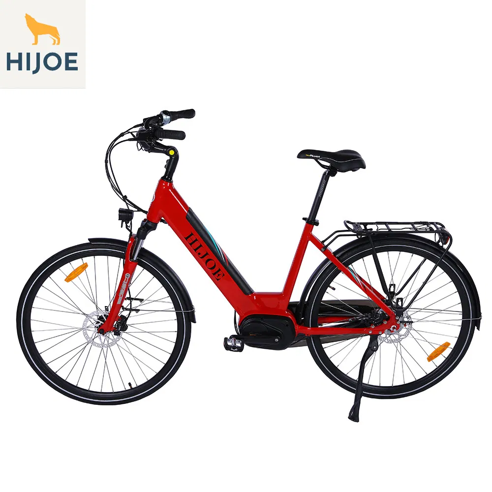 Pedal Assisted City Electric Bike 700c for Woman