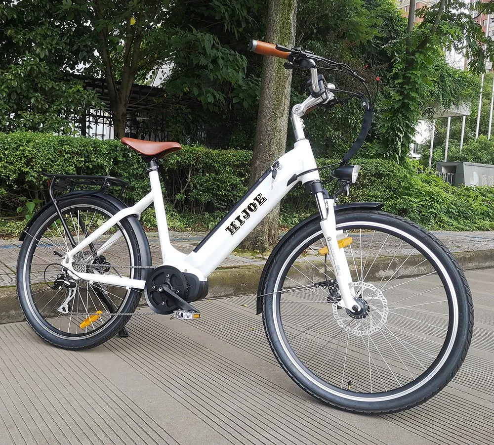 Pedal Assisted City Electric Bike 700c for Woman