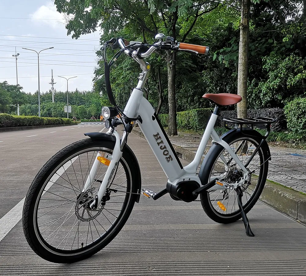 Pedal Assisted City Electric Bike 700c for Woman