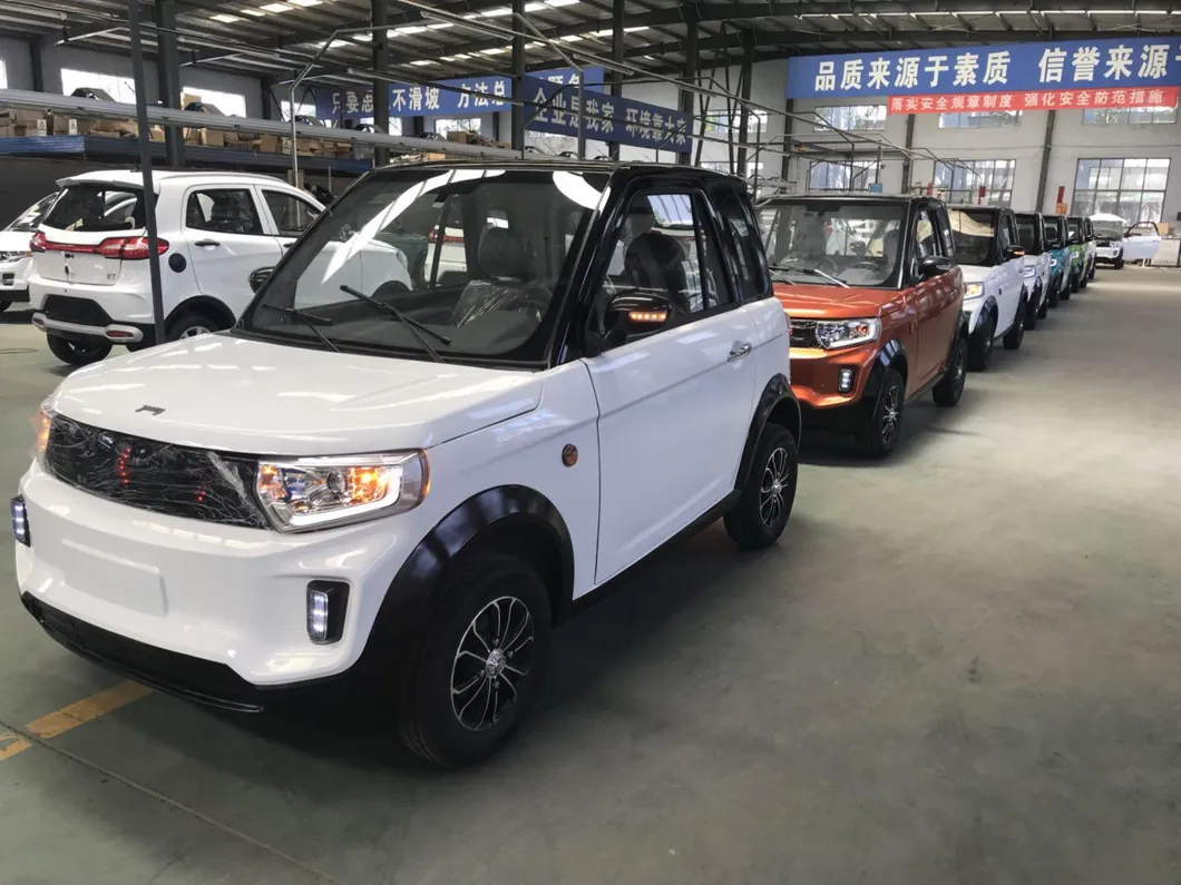 Popular Electric Car with Solar Panel and EEC DOT Certification Approved Can Be Do Rhd Drive Model The Lowest Price