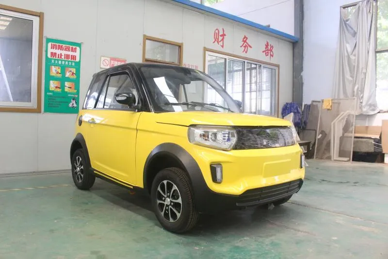 Popular Electric Car with Solar Panel and EEC DOT Certification Approved Can Be Do Rhd Drive Model The Lowest Price