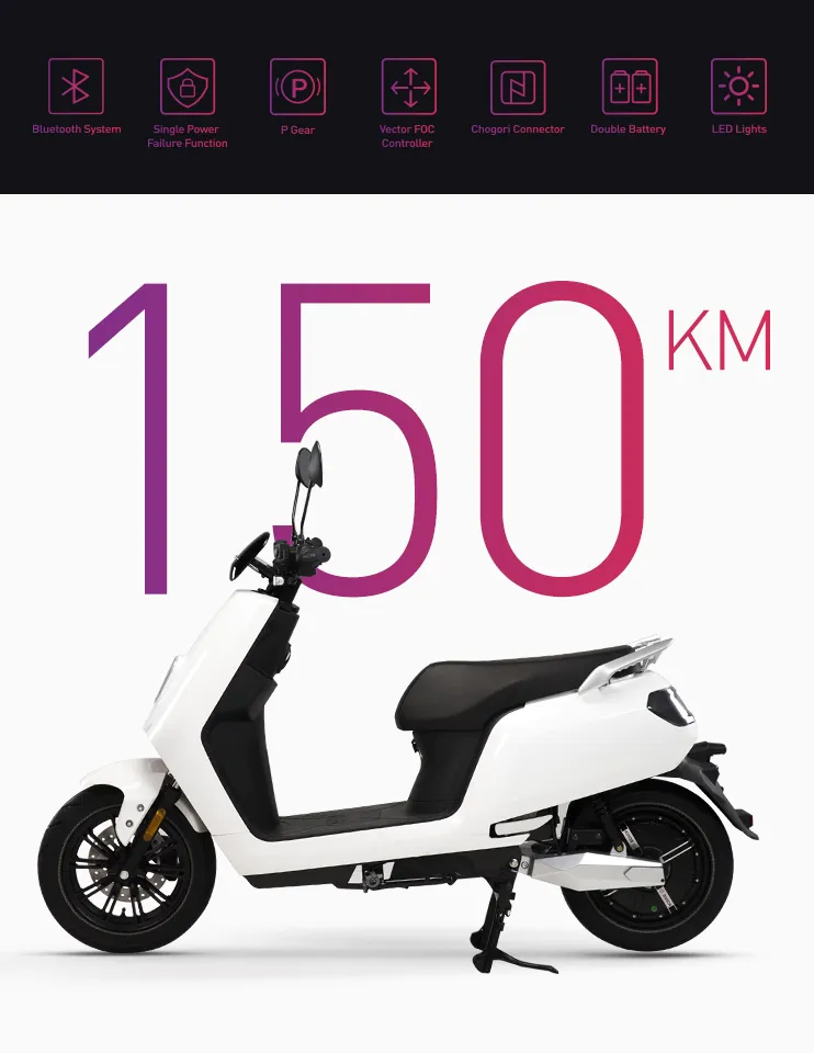 Powerful Bosch Motor Electric Motorcycle