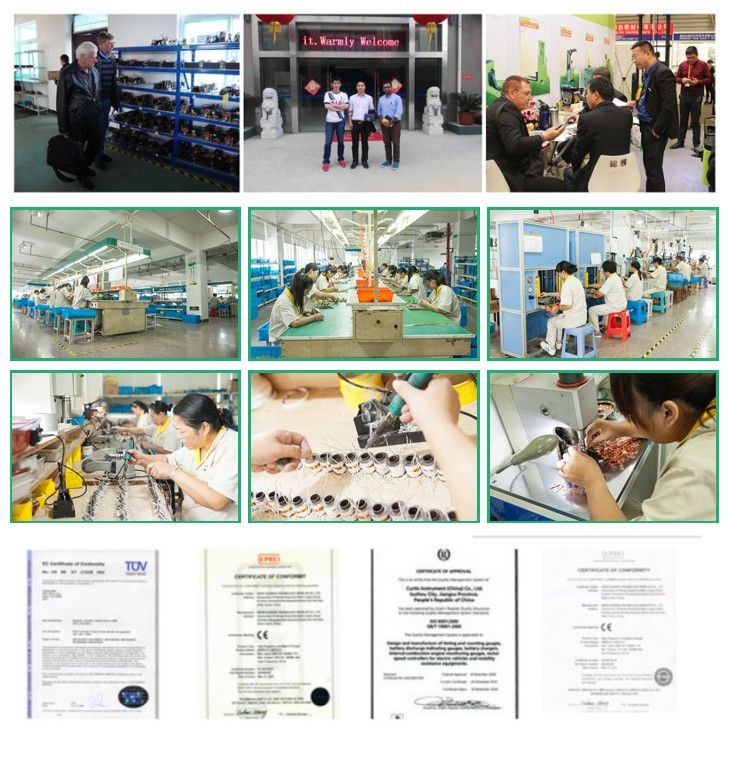 Curtis Controller 1236e-6401 350A 48-80V Electric Car Motor Kit