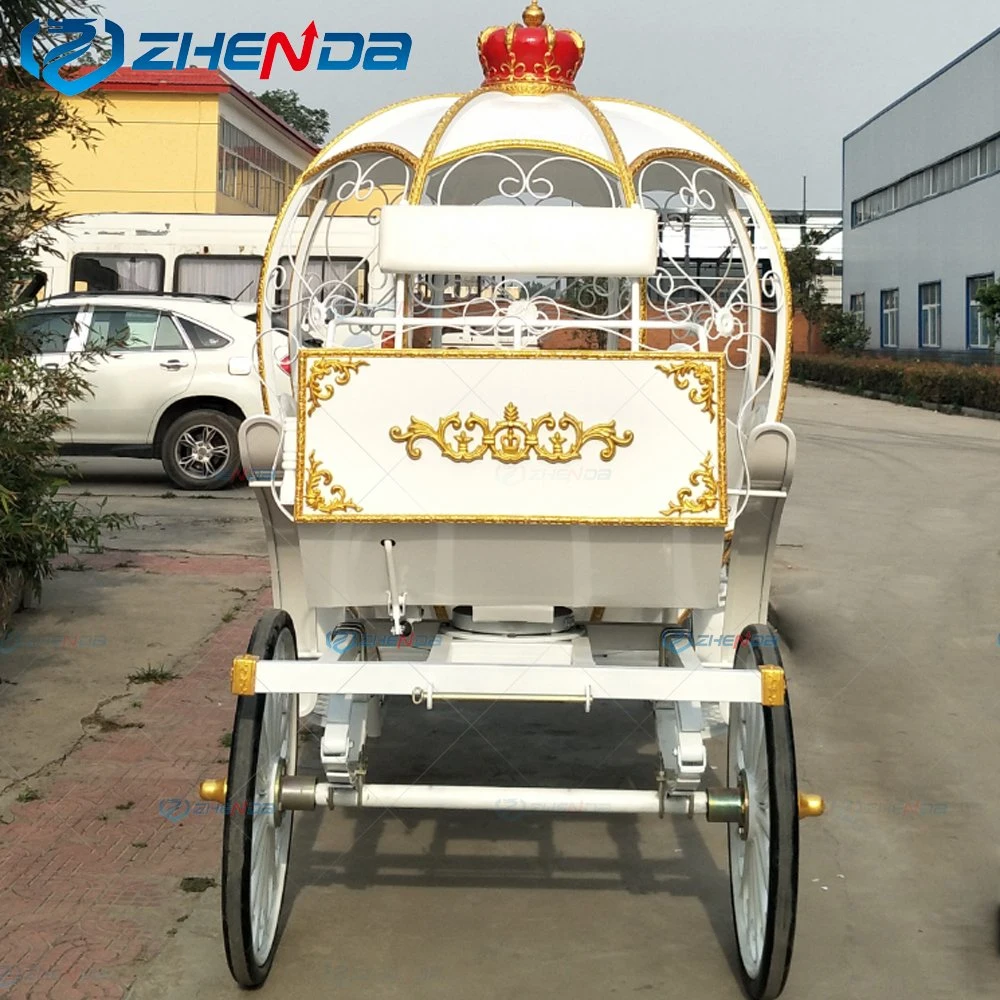 Special Transportation Wedding Electric Horse Drawn Carriage Color Royal Princess Carriage Car