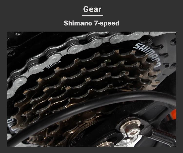 Speed Sensor Aluminum Mountain Ebike Electric Bicycle