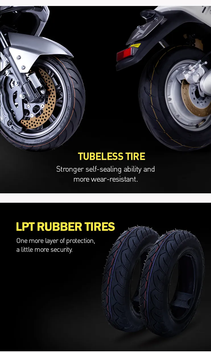 Sport 2000W 2 Wheel EEC Electric Motorcycle with Double Lithium Batteries for European