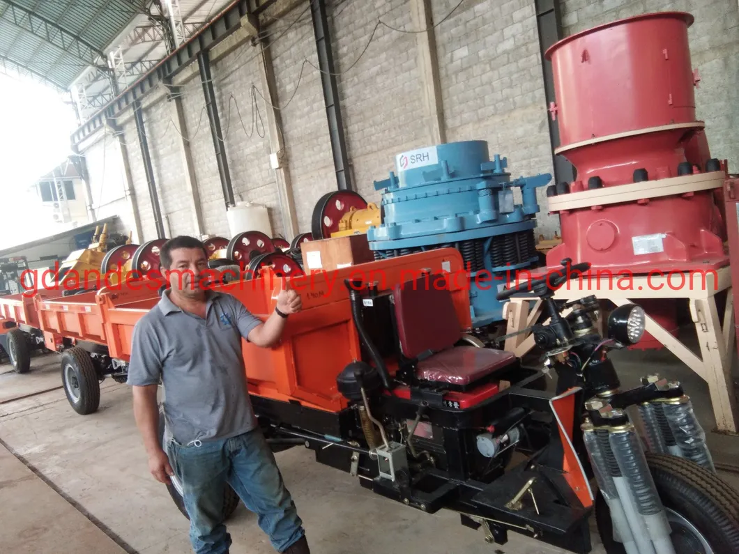 Three Wheel Self Loading Electric Mini Dumper for Sale