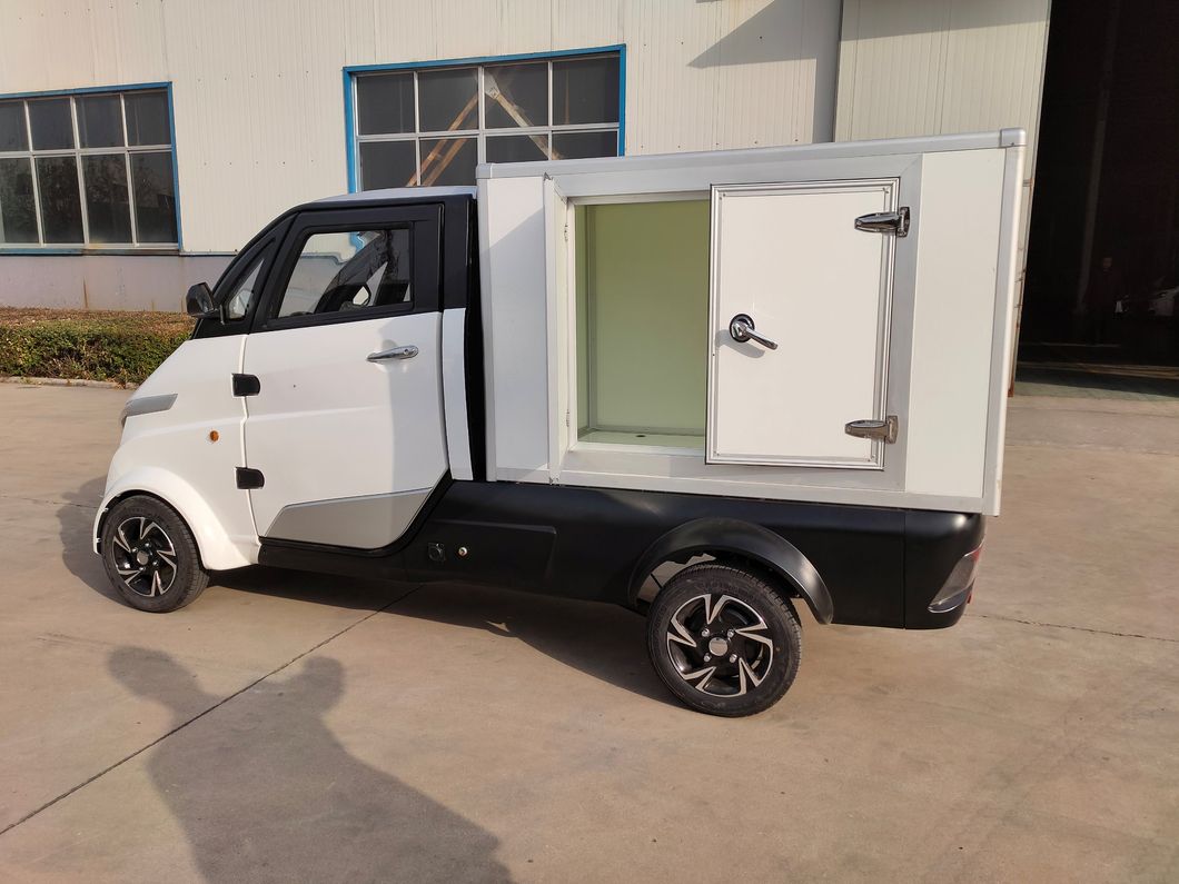 Two Doors 4 Wheels Electric City Cargo Car with L7e Certificate