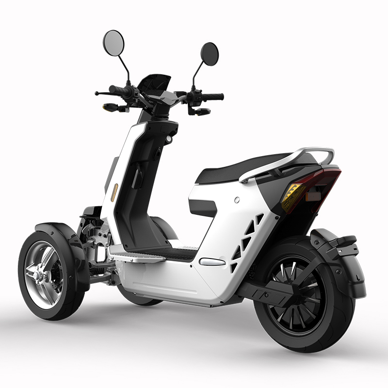 V28 EEC 2000W 3 Wheel Electric Motorcycle Adult Tricycle E Scooter with EEC