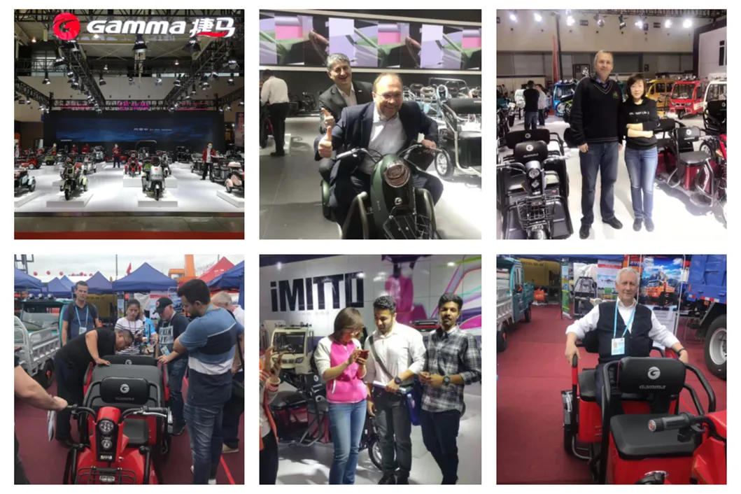 V3 800W Power Three Wheel Electric Tricycle for Elderly People