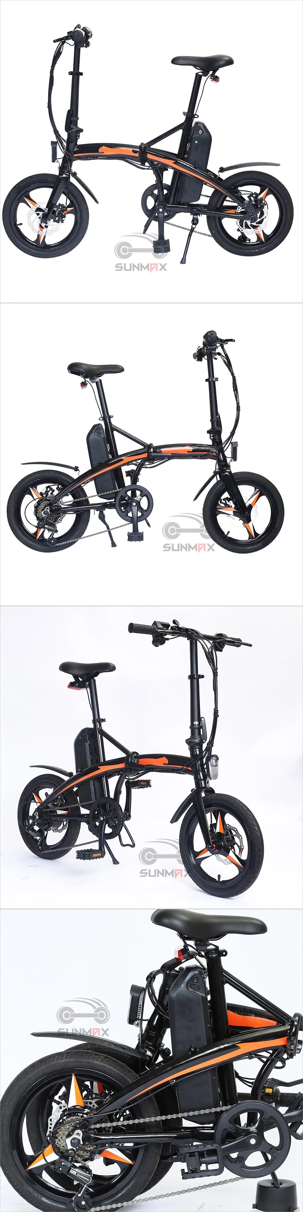 Wellgo Folding Non-Slip Pedal Electric Motorcycle