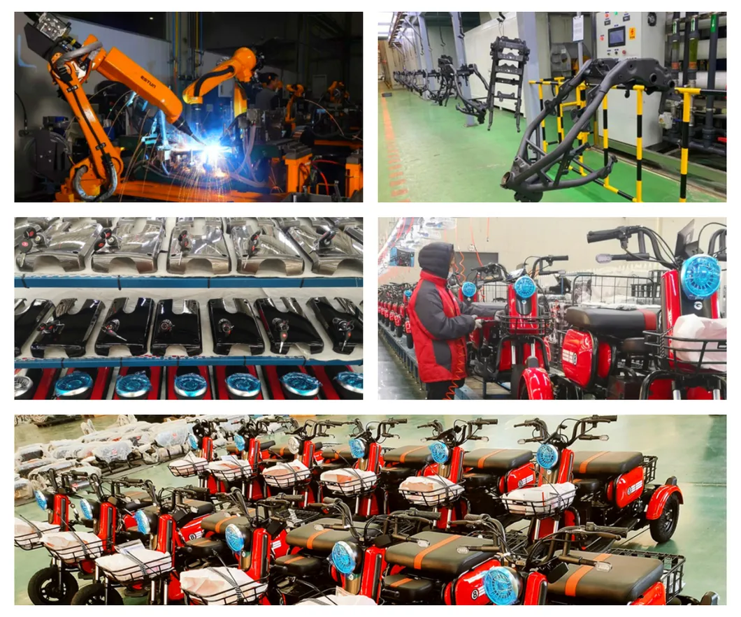 X3 New Design 48/60V 20ah Electric Tricycles with CCC Certificate